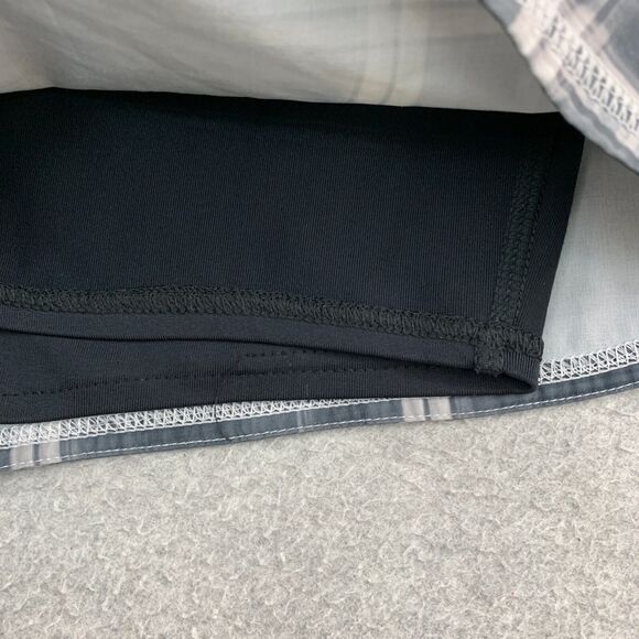 Nike Tempo Brief Lined Running Shorts Medium Plaid Dri-Fit Breathable Workout - Picture 5 of 16